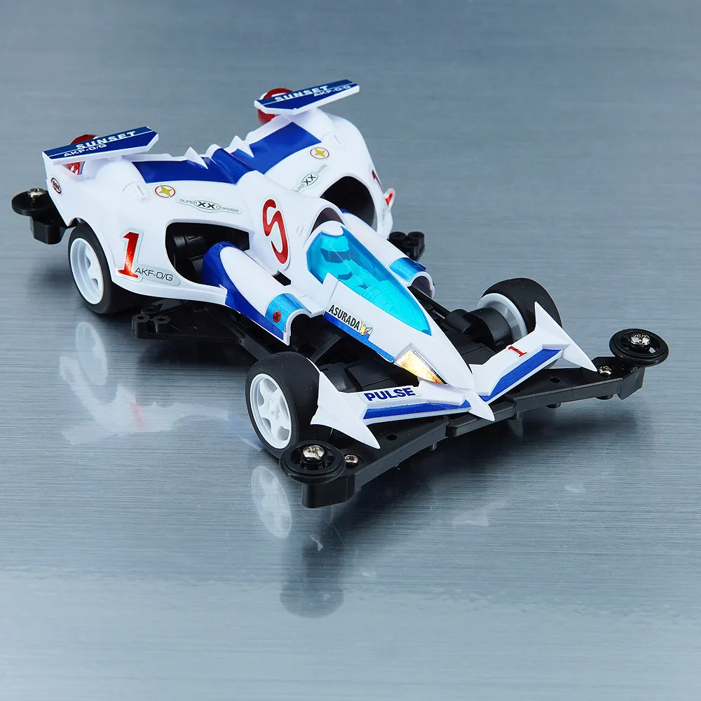 Jiepin Mini 4WD Asurada – Coche teledirigido de alta velocidad