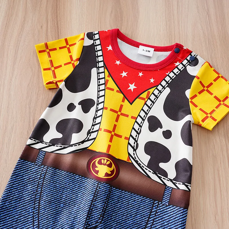 Ropa bebé verano manga corta anime – Body neonatal recién nacido - imagen 2