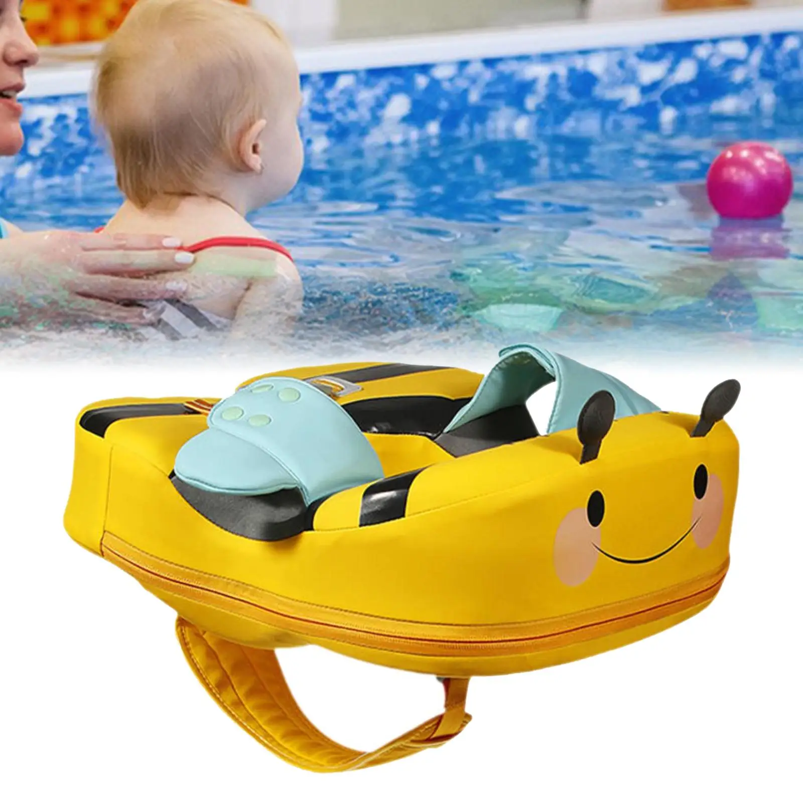 Non Inflatable Float Infant Baby Pool Float for Toddlers Boys Girls Children