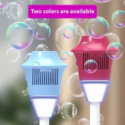 Máquina de burbujas farola automática con música y luz para niños