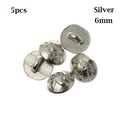 Silver 6mm