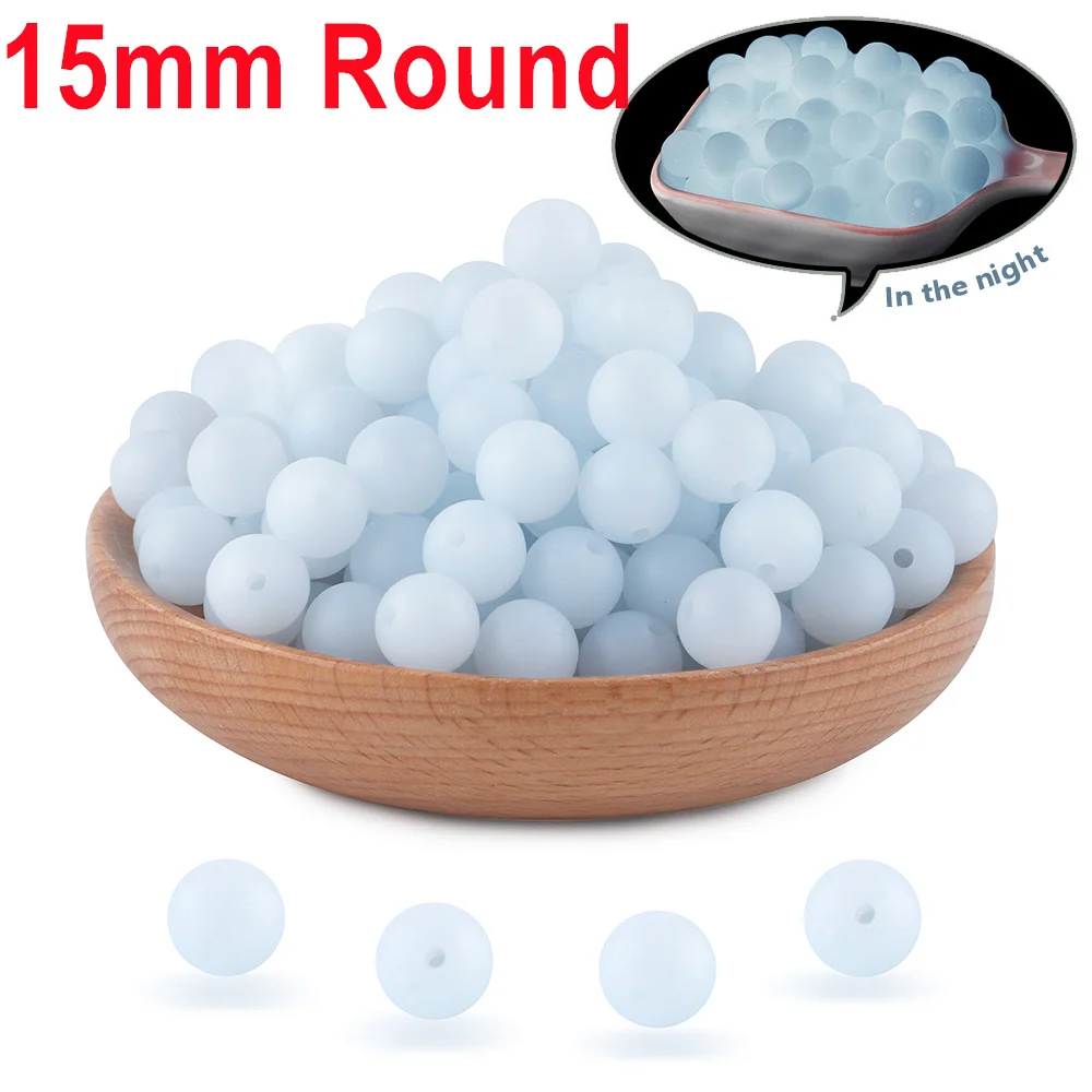 15mm pale white