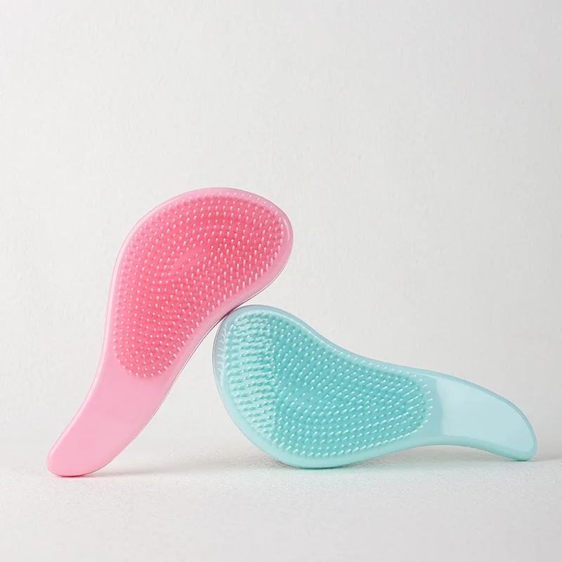 Peine portátil para bebé, cepillo para el pelo de cerdas suaves para niños recién nacidos, cepillo para desenredar suave, elementos esenciales para el cuidado del cabello del bebé, peine bonito - imagen 2