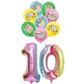 18pcs balloons 10