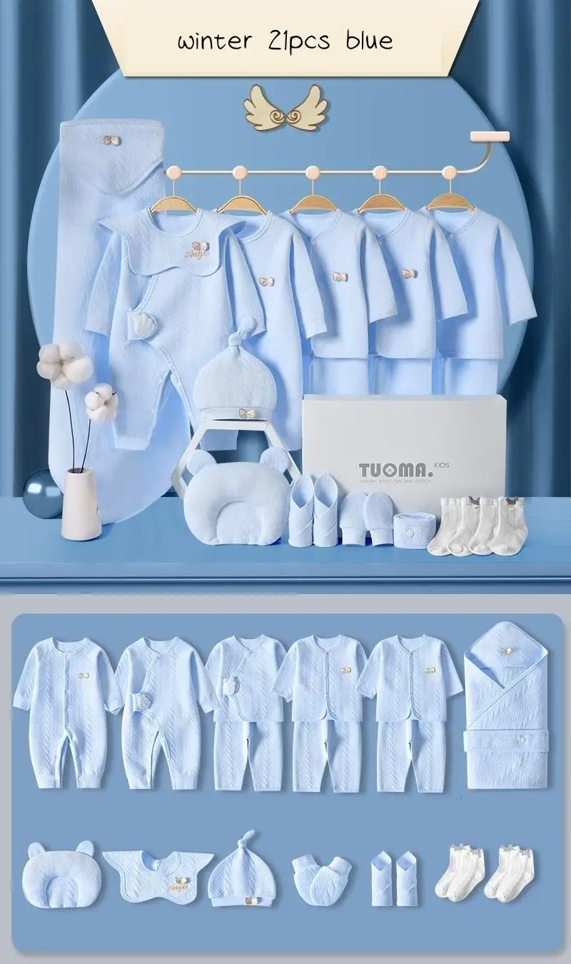 winter 21pcs blue
