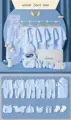 winter 21pcs blue
