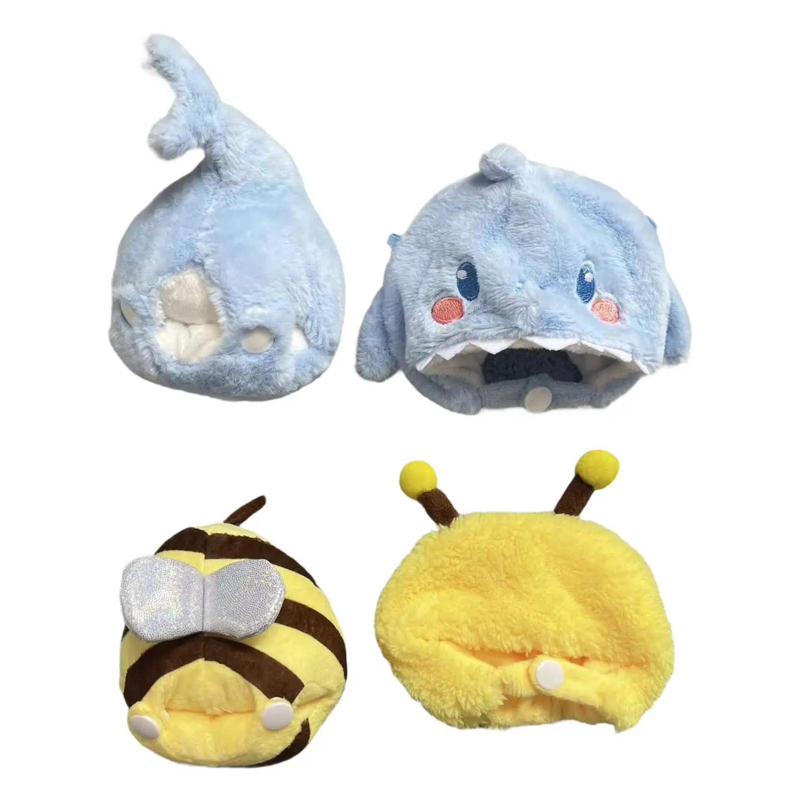 Plush Duck Clothes for 15cm Doll Photo Props Duck Doll Clothes Accessories