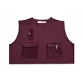 Chaleco morado