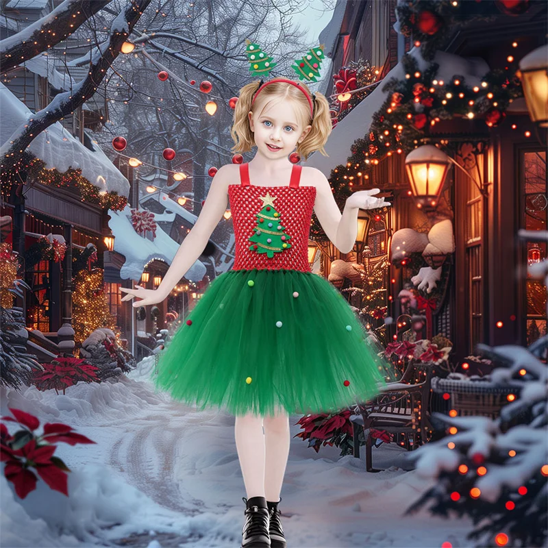 Vestido princesa de tul para niña: ideal Navidad, fiestas o Carnaval - imagen 5