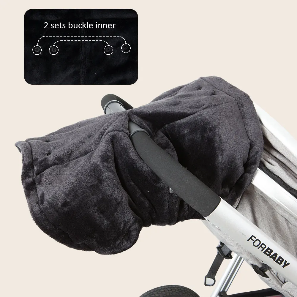 Guantes de invierno para cochecito – Forro polar térmico bebé - imagen 3