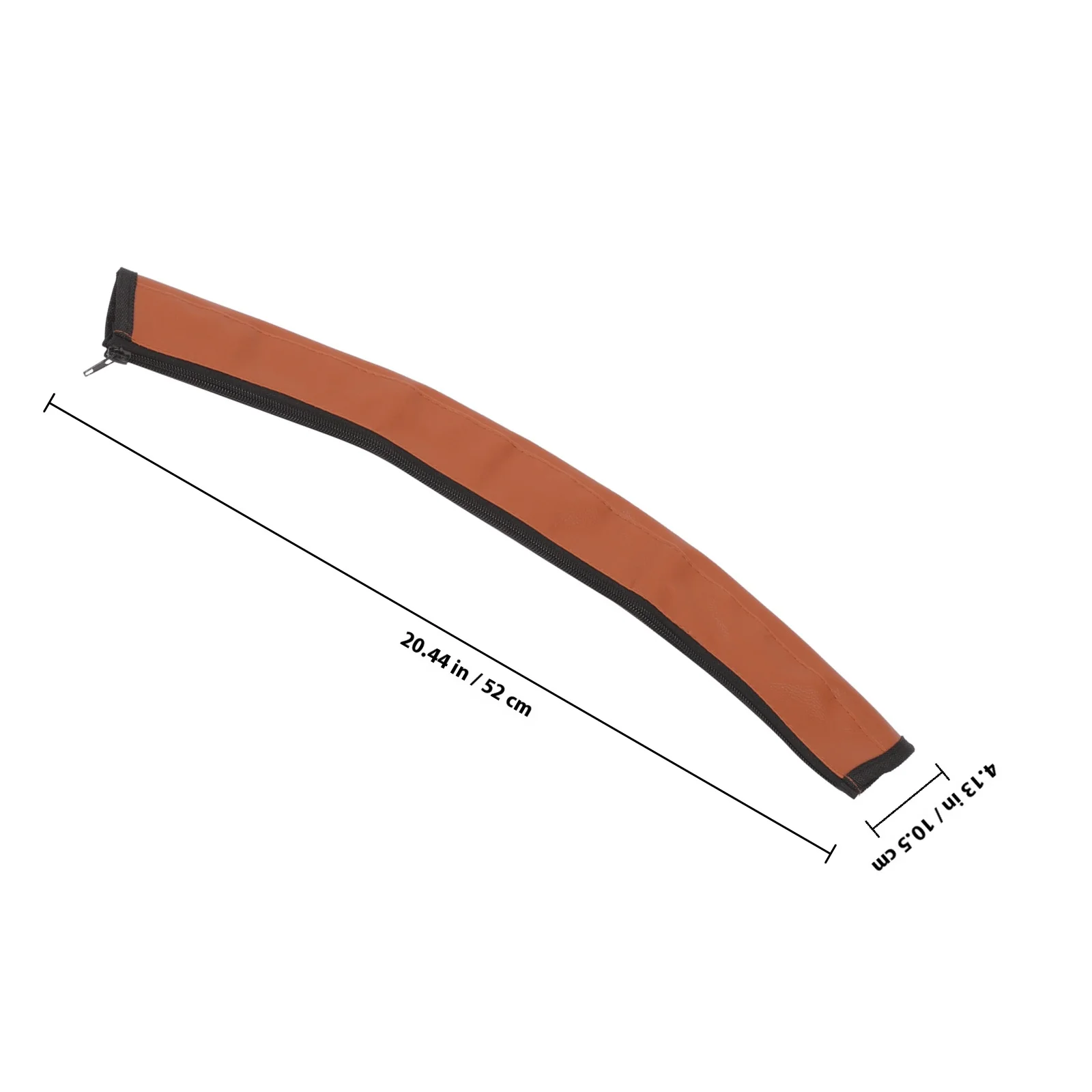 Funda Universal para manillar de cochecito, repuesto de tacto suave con cierre de cremallera, protege contra la suciedad y los daños, se adapta a la mayoría - imagen 2