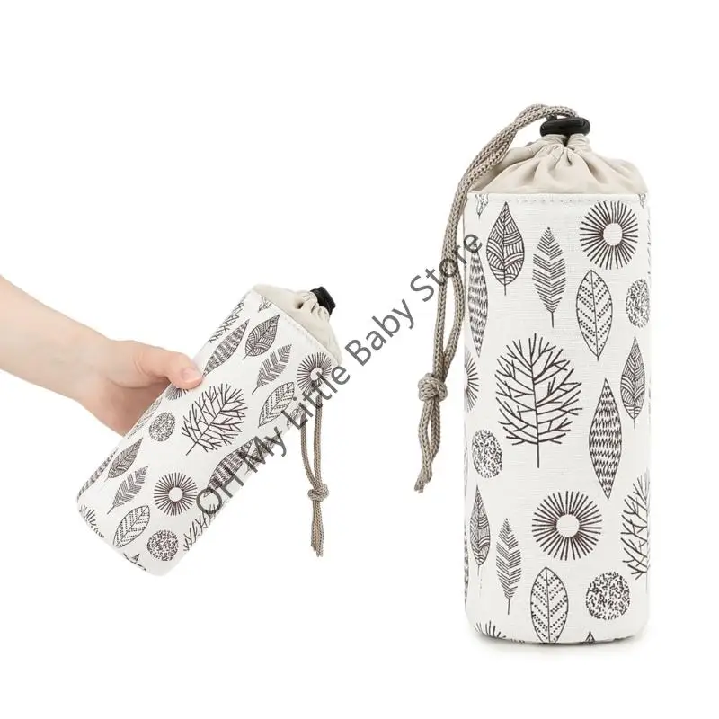 Bolsa transporte portátil con aislamiento térmico para biberón M76C, diseño ligero y fácil usar para viajes y actividades - imagen 4