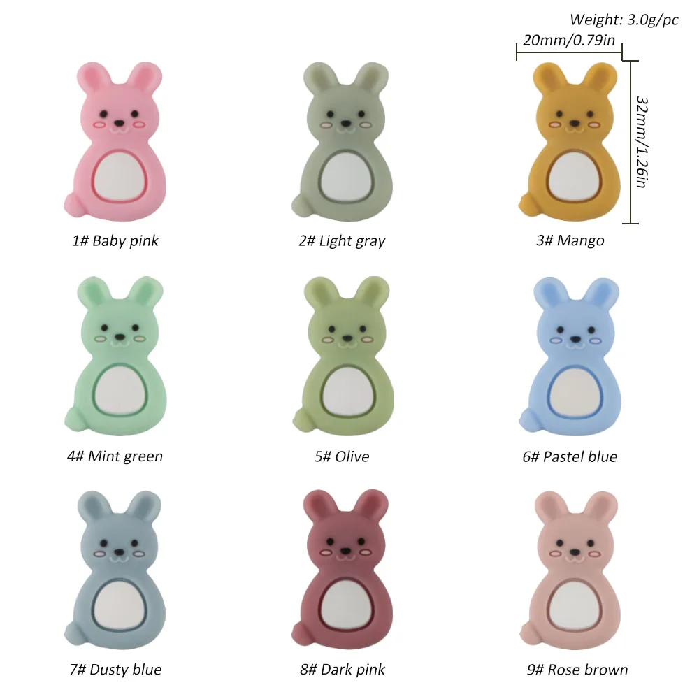 10pcs Rabbit2 Mix