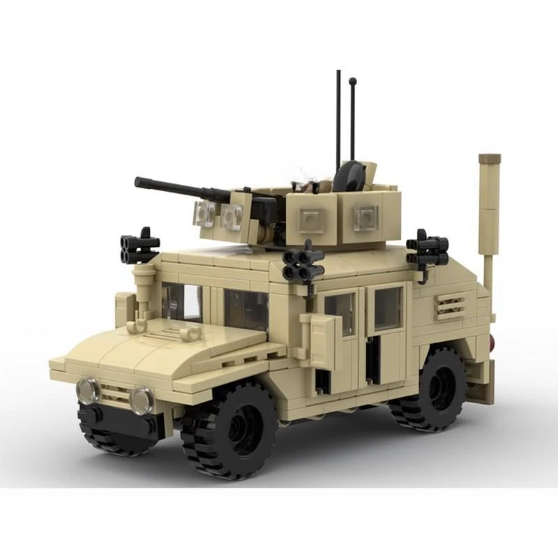 Vehículo militar Humvee de construcción para niño - imagen 5