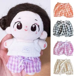 Pantalones de muñeca a cuadros – Algodón elástico para muñecas