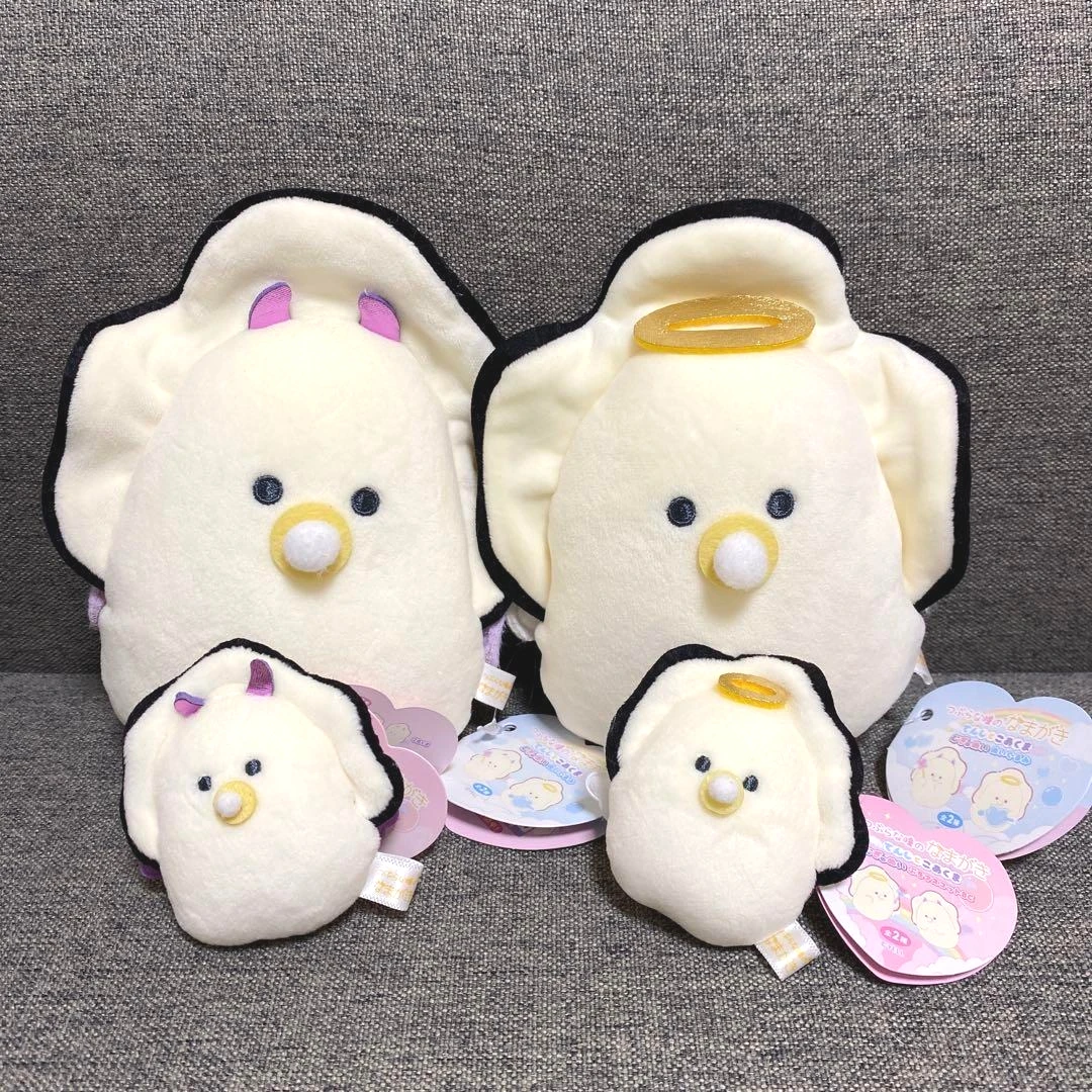Llavero de peluche Namagaki Ángel y demonio con alas - imagen 4