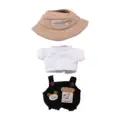 Black w T Shirt Hat