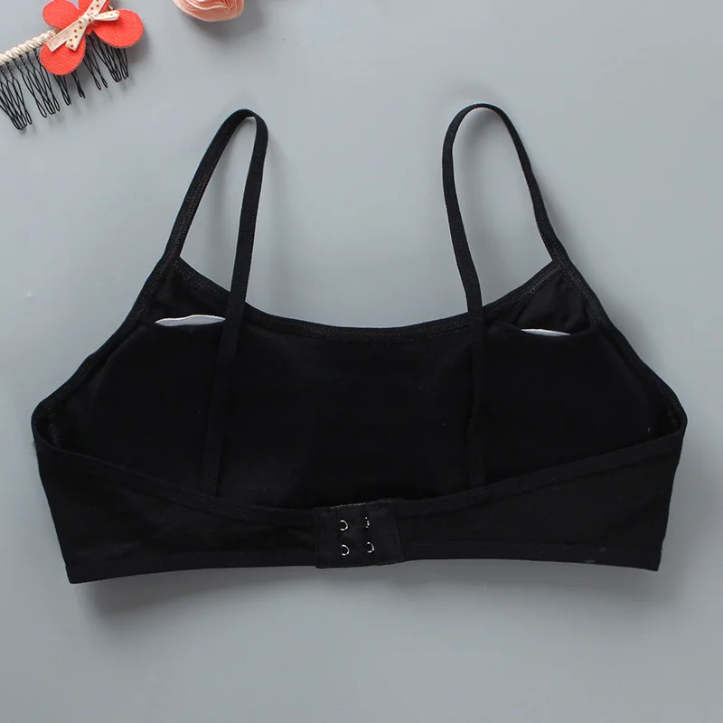 Sujetador deportivo de algodón transpirable para niñas sin aros - imagen 5