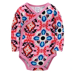 Kavkas-body de manga larga para niñas, ropa de algodón para recién nacidos de una pieza, disfraz Infantil de 0 a 12 meses