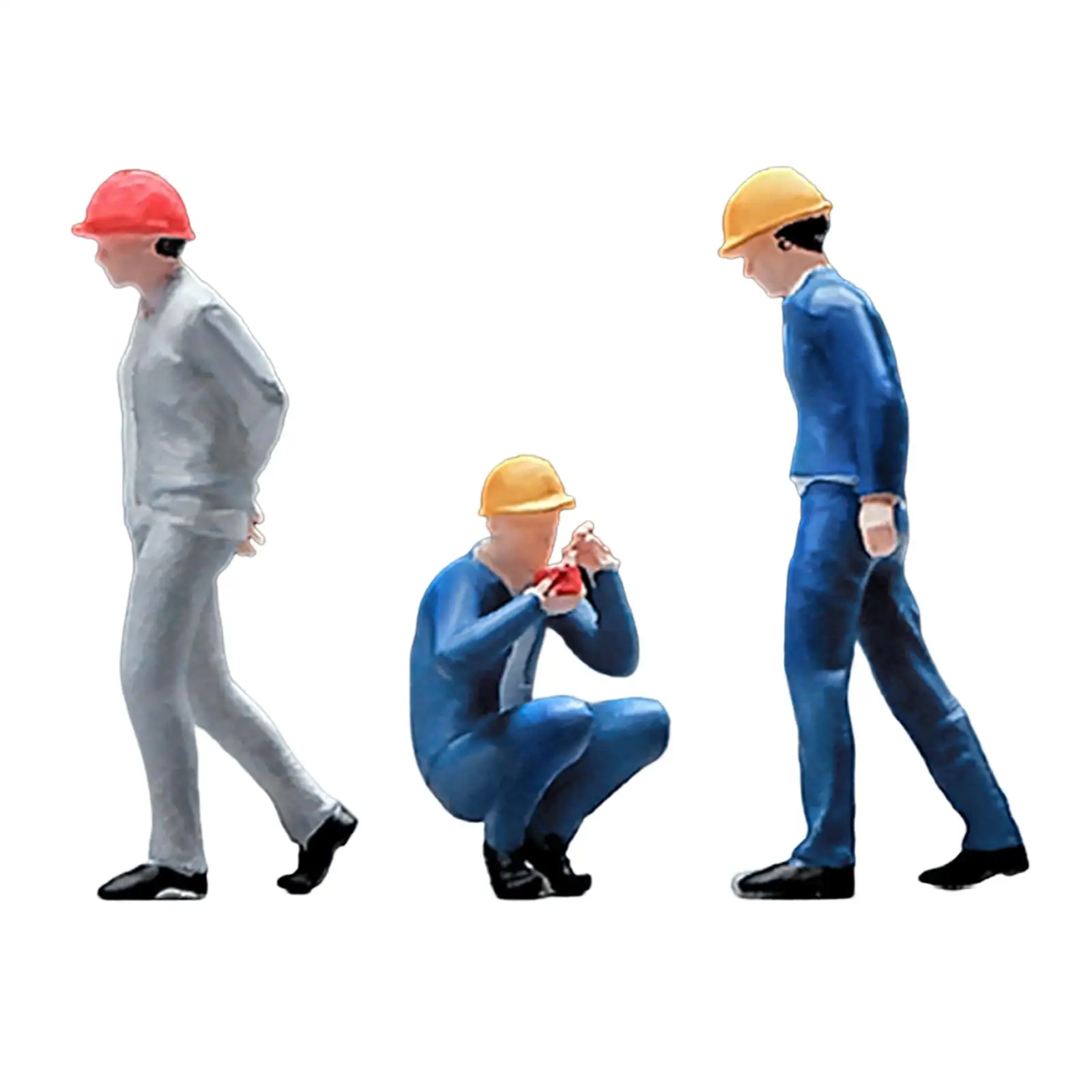 Trabajador 1/64 - Vista principal figuras miniatura jardín hadas