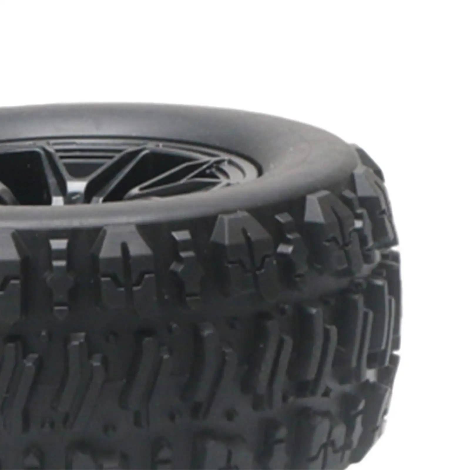 RC Car Parts with Wheels and Tires for 1/12 1/14 1/:16 Crawler Vehicles