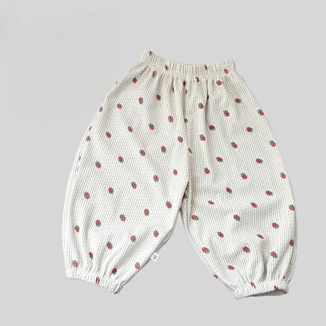 MILANCEL pantalones de pana harem para niños, informales primavera