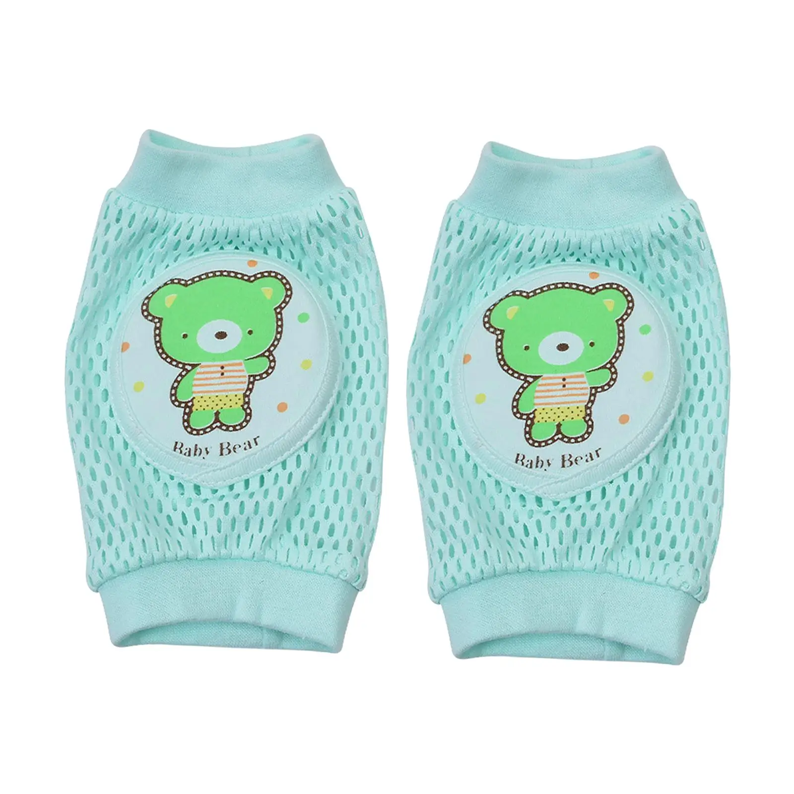 Soft Mesh Toddlers Knee Pads Baby Girls Boys Anti Slip Leg Warmer Cushion for Walking and Crawling