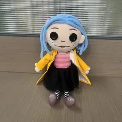 Peluche de Coraline figura kawaii almohada suave para niños