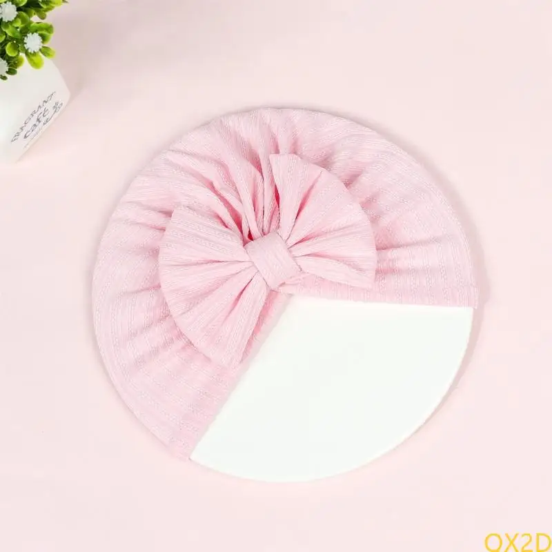 Gorro de bebé con lazo suave y elástico - imagen 5