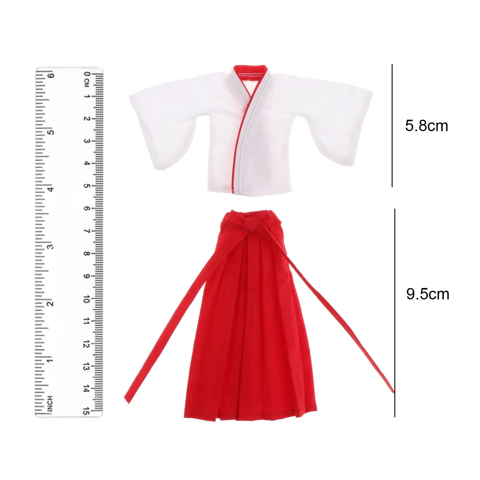 1/12 Female Figure Clothes, Miniature Long Dress, Costume, Doll Decor, Action Figure Outfit for 6'' Female Dolls Figure Accs