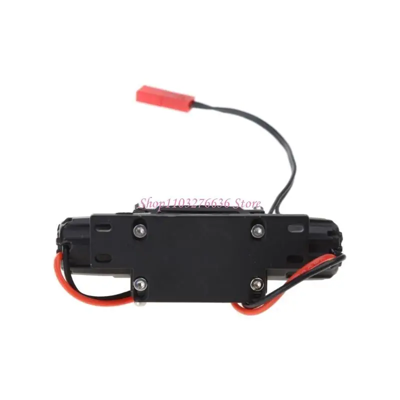 R6FD RC Car Dual Motors alambre acero modelo cabrestante automático accesorio para 1/10 coche trepador control remoto - imagen 5
