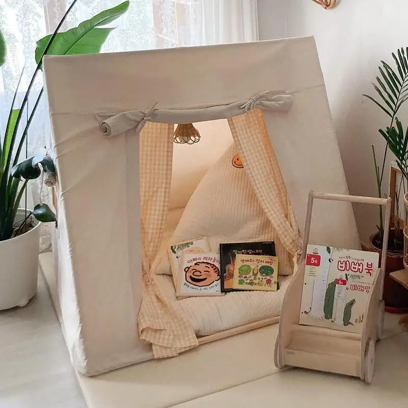 Tienda de campaña para niños, casa de juegos interior, cama de princesa para dormir, accesorios de tiro para interiores y exteriores, accesorios para recién nacidos - imagen 5