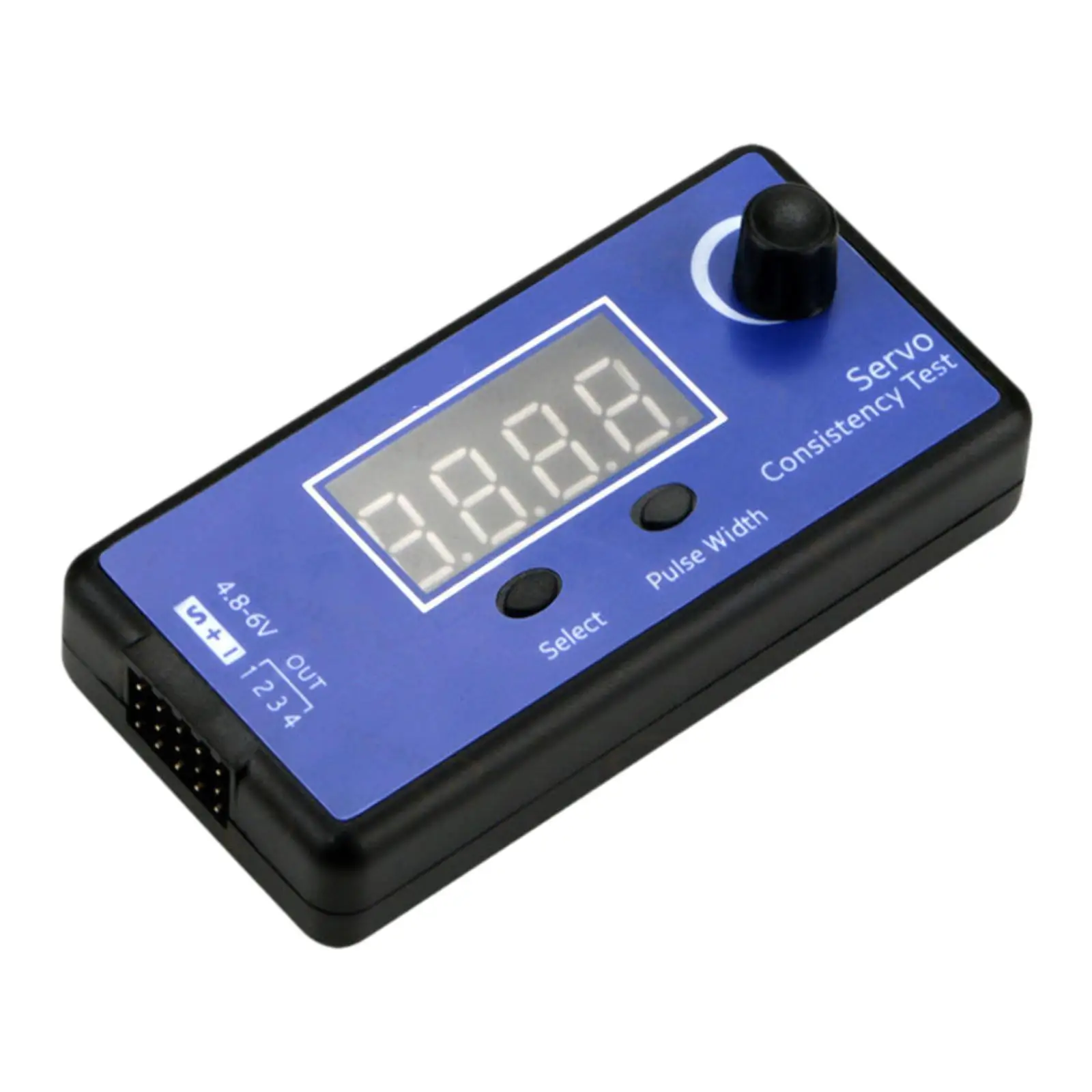 Probador servo digital Accesorio portátil, práctico y fácil de usar Probador de consistencia ESC Controlador de velocidad de alta precisión para coche RC - imagen 2