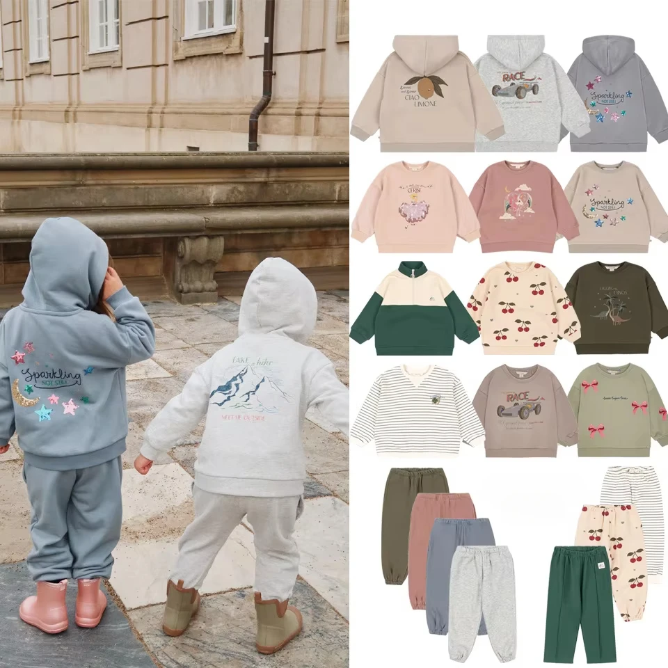 Conjunto de sudadera y pantalón con lentejuelas para niño - imagen 2