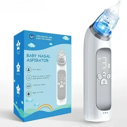 Aspirador nasal eléctrico para bebé: 3 modos y música relajante
