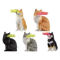 Eye Beam Figuras de Shiba Inu y gato – Colección para niños