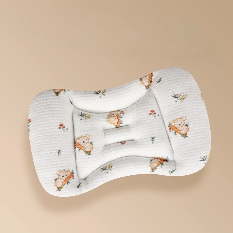 Almohada de soporte Zoned para bebé, almohada infantil con protección para el cuello de 6 meses a 3 años, 45x30cm, almohada para dormir para jardín de infantes para todas las estaciones - imagen 2