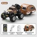 Brown trailer