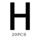 20Pcs  H