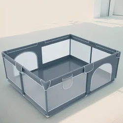 IMBABY Corralito para bebé con puertas dobles y piscina de bolas
