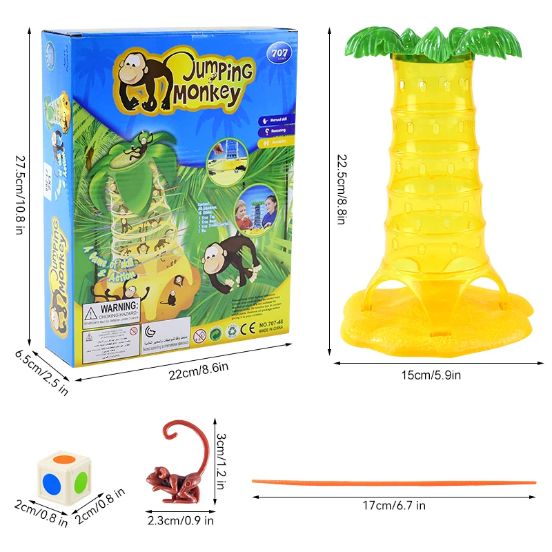 Juguete interactivo de árbol trepador de monos para padres e hijos - imagen 3