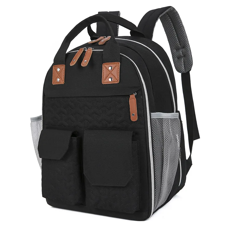 Bolso cambiador multifunción para bebé, gran capacidad mochila aislada - imagen 5