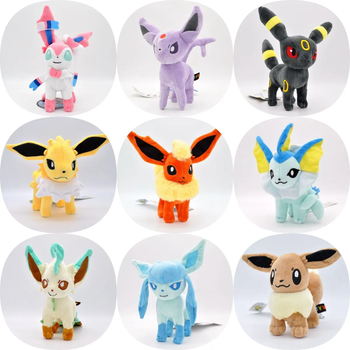 Peluches Pokémon Eevee – Muñecos coleccionables para niños - imagen 3