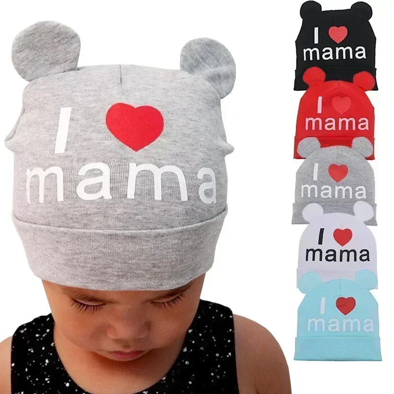 Gorro de bebé con orejas de osito – Algodón suave para recién nacidos - imagen 4