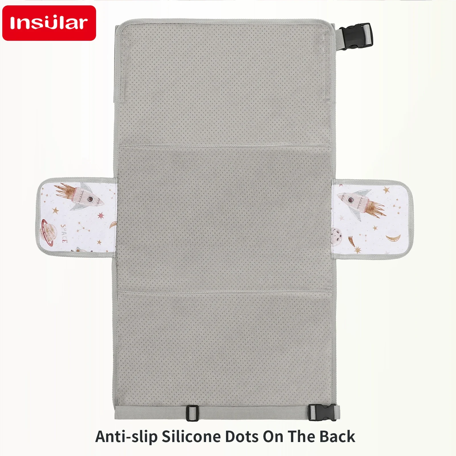 Extensión de asiento de avión para niños, almohadilla ajustable, fácil de limpiar, hamaca de viaje para niños, cama, extensor de asiento de avión impermeable, dibujos animados - imagen 4