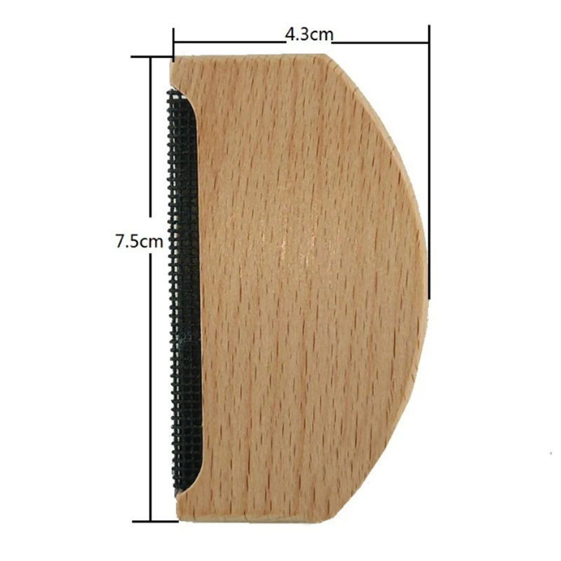 Quitapelusas manual de madera – Recortador portátil para textiles - imagen 3