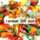 random 300 pcs