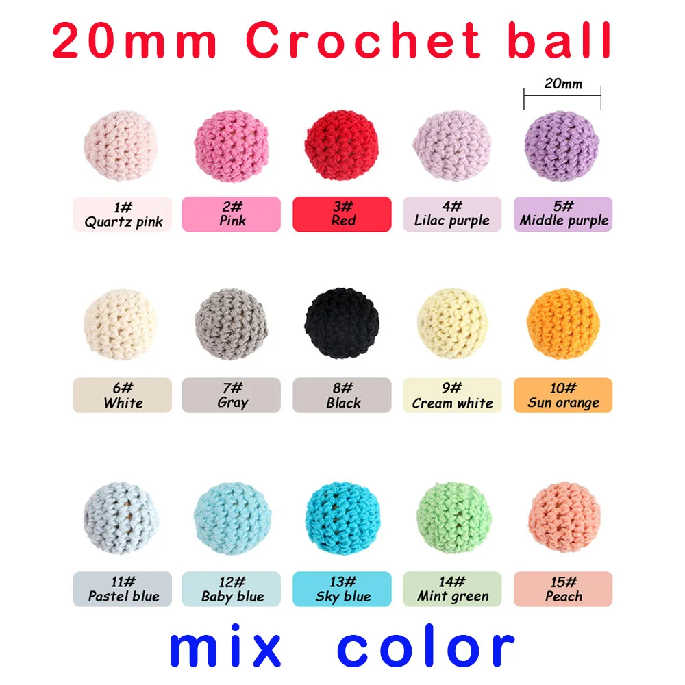 20mm mix color
