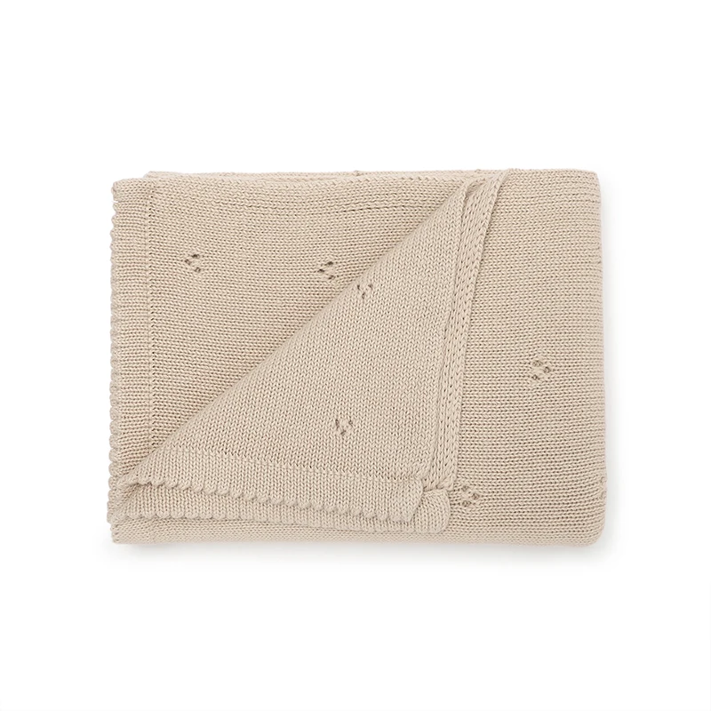 Mantas tejidas de algodón para bebé de 90x70cm, mantas para recién nacidos, niños y niñas, cochecito para guardería, edredones envolventes, estera receptora para niños pequeños - imagen 3