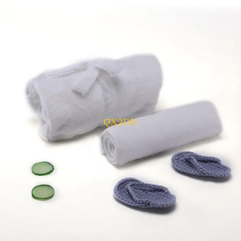 Ropa felpa para fotos de bebé – Disfraz suave ideal en sesiones - imagen 5